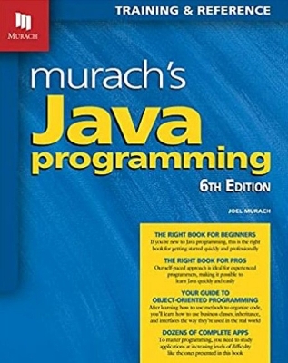 Book cover for Murach's Java Programming (6th Edition)