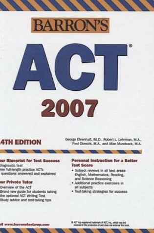 Cover of Barron's ACT