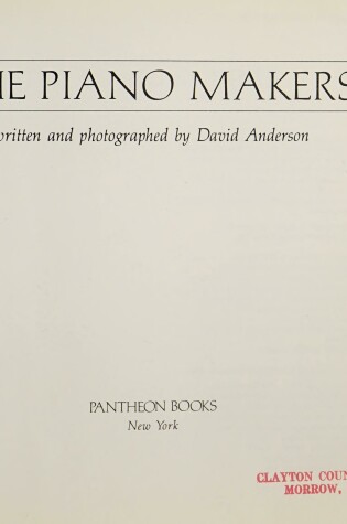 Cover of The Piano Makers