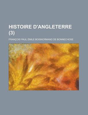 Book cover for Histoire D'Angleterre (3)