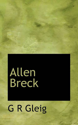 Book cover for Allen Breck