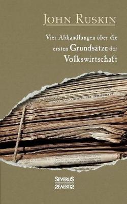 Book cover for Vier Abhandlungen über die ersten Grundsätze der Volkswirtschaft