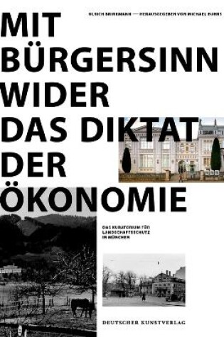 Cover of Mit Burgersinn wider das Diktat der OEkonomie