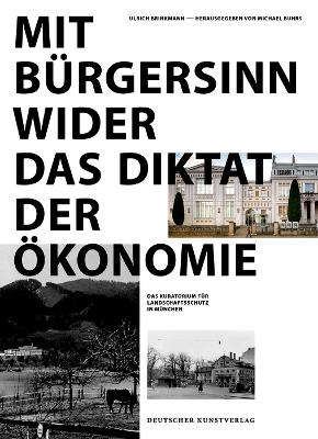 Book cover for Mit Burgersinn wider das Diktat der OEkonomie