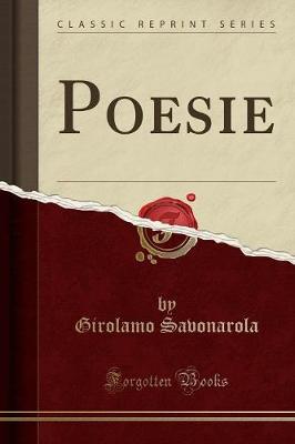 Book cover for Poesie (Classic Reprint)