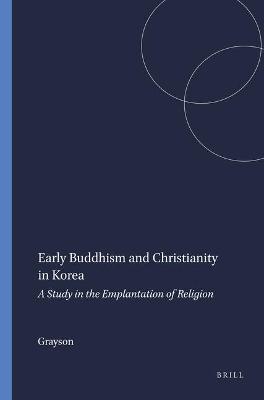 Cover of Early Buddhism and Christianity in Korea