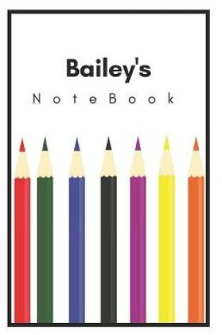 Cover of Bailey's Notebook