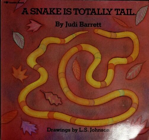 Book cover for A Snake is Totally Tail