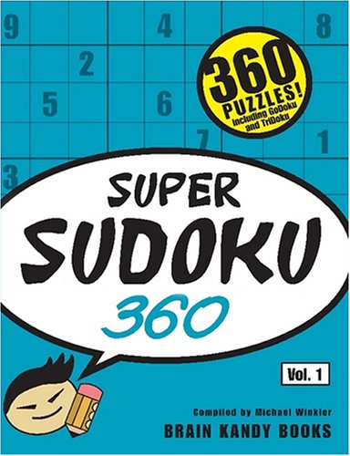 Book cover for Super Sudoku 360 Volume 1