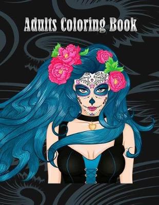 Book cover for Adults Coloring Book