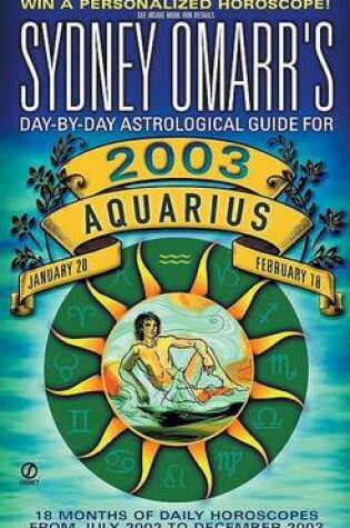 Cover of Sydney Omarr's Day-by-Day Astrological Guide for 2003