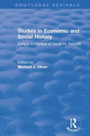 Cover of Studies in Economic and Social History