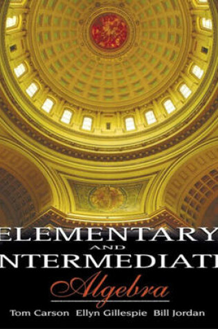 Cover of Elementary and Intermediate Algebra