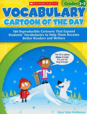 Book cover for Vocabulary Cartoon of the Day, Grades 2-3