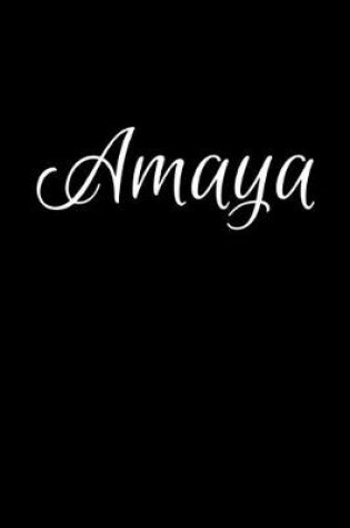 Cover of Amaya