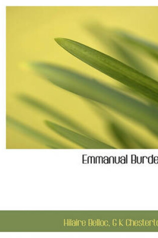 Cover of Emmanual Burden