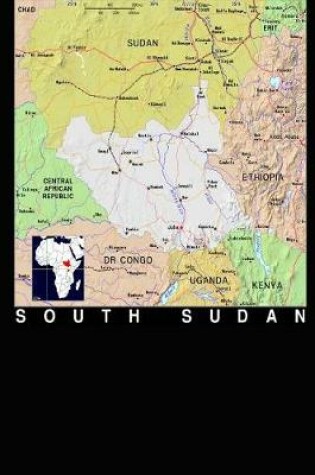 Cover of Modern Day Color Map of South Sudan in Africa Journal