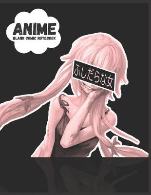 Book cover for Anime Themed Blank Comic Book