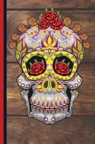 Cover of Floral Not So Scary Sugar Skull Journal Book