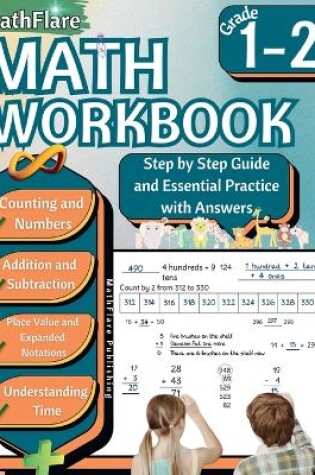 Cover of MathFlare - Math Workbook 1st and 2nd Grade