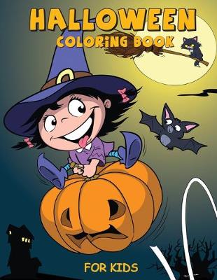 Book cover for Halloween Coloring Book