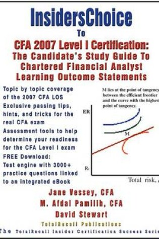 Cover of Insiderschoice to Cfa 2007 Level I Certification
