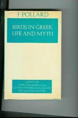 Cover of Birds in Greek Life and Myth