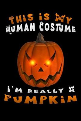 Book cover for this is my human costume i'm really a pumpkin