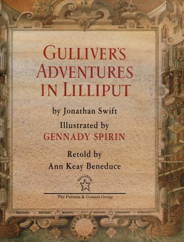 Book cover for Gulliver's Adventures in Lilliput