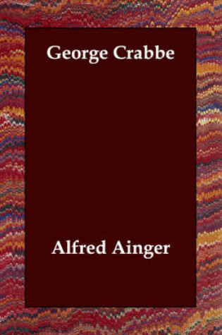 Cover of George Crabbe