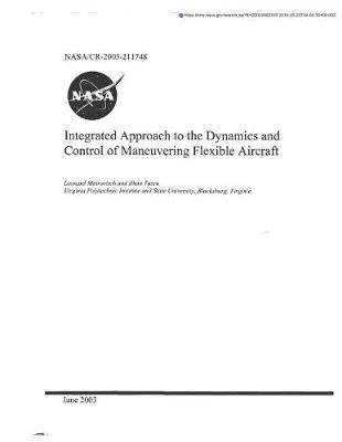 Book cover for Integrated Approach to the Dynamics and Control of Maneuvering Flexible Aircraft