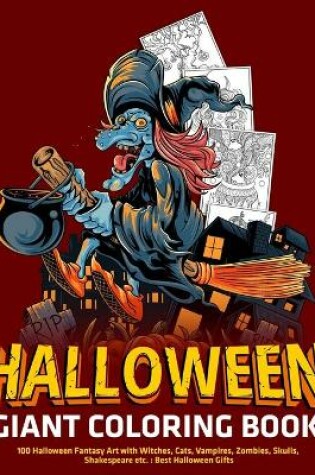 Cover of Halloween Giant Coloring Book