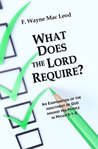 Cover of What Does the Require?