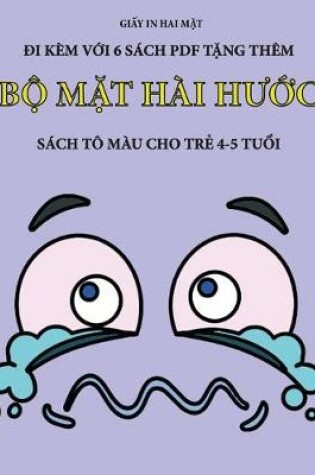 Cover of S�ch t� m�u cho trẻ 4-5 tuổi (Bộ mặt h�i hước)