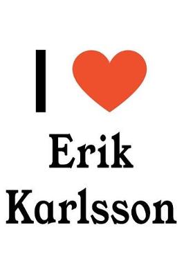 Book cover for I Love Erik Karlsson