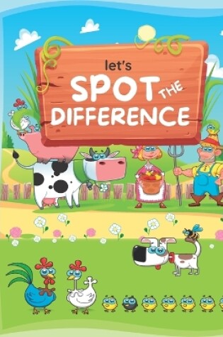 Cover of Spot the Differences Kids Activity Book