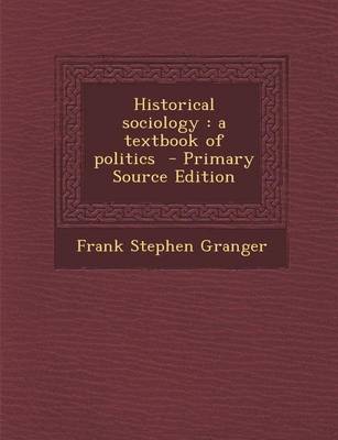 Book cover for Historical Sociology