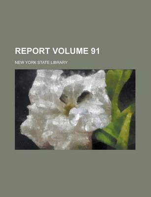 Book cover for Report Volume 91