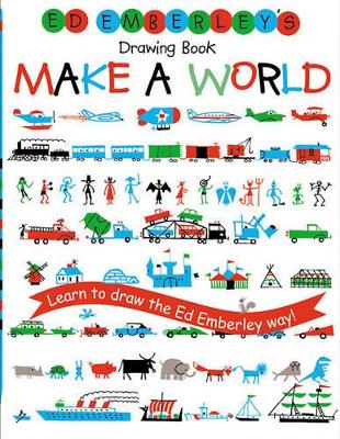 Cover of Ed Emberley's Drawing Book: Make a World