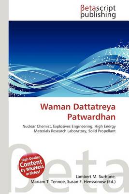 Cover of Waman Dattatreya Patwardhan