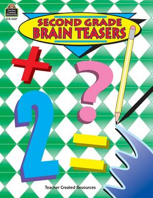 Book cover for Second Grade Brain Teasers