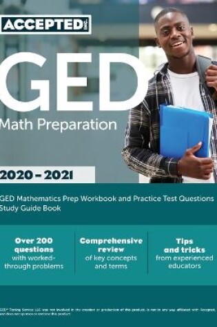 Cover of GED Math Preparation 2020-2021