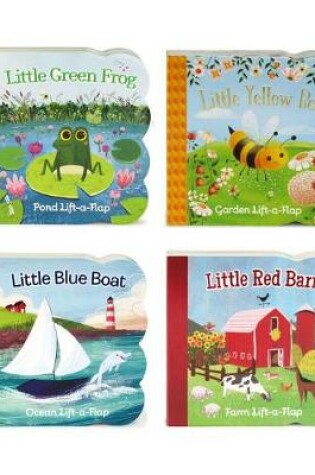Cover of Blue Boat, Green Frog, Red Barn, Yellow Bee 4 Pack