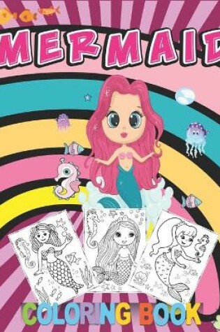 Cover of Mermaid Coloring Book