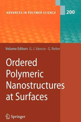 Cover of Ordered Polymeric Nanostructures at Surfaces