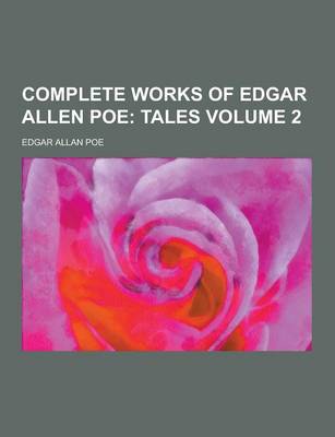 Book cover for Complete Works of Edgar Allen Poe Volume 2