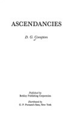 Cover of Ascendancies