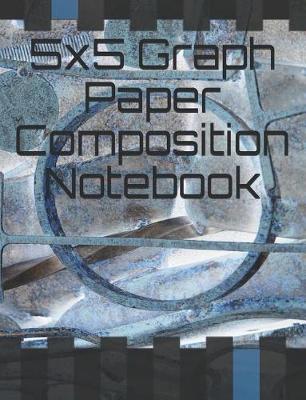 Book cover for 5x5 Graph Paper Composition Notebook