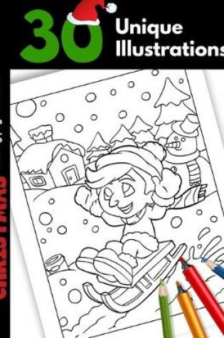 Cover of Christmas Coloring Pages For Kids