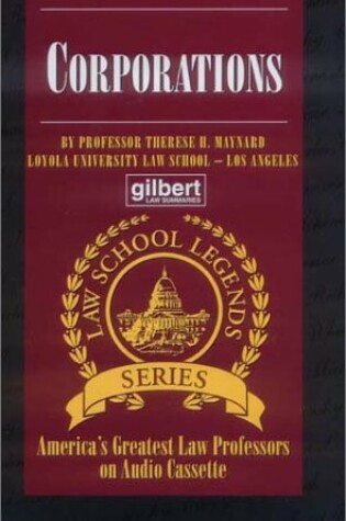 Cover of Gilbert Law Legends Corpration